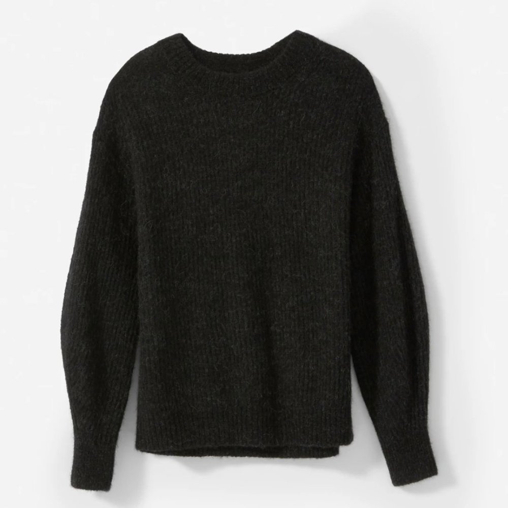 Everlane Oversized Alpaca Crew Sweater